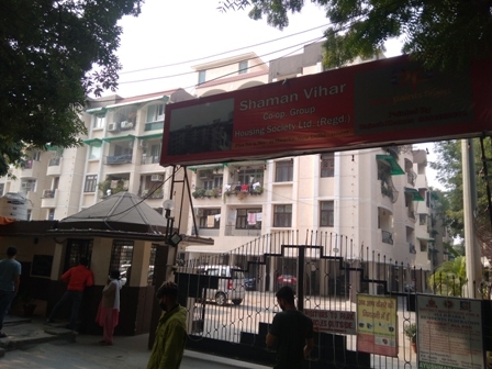 3 bhk flat for sale in Shaman Vihar Apartment sector 23 Dwarka 