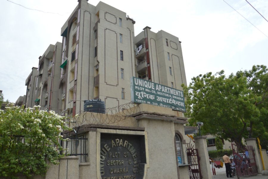 3 bhk flat for sale in Unique Apartment Sector 6 Dwarka Delhi