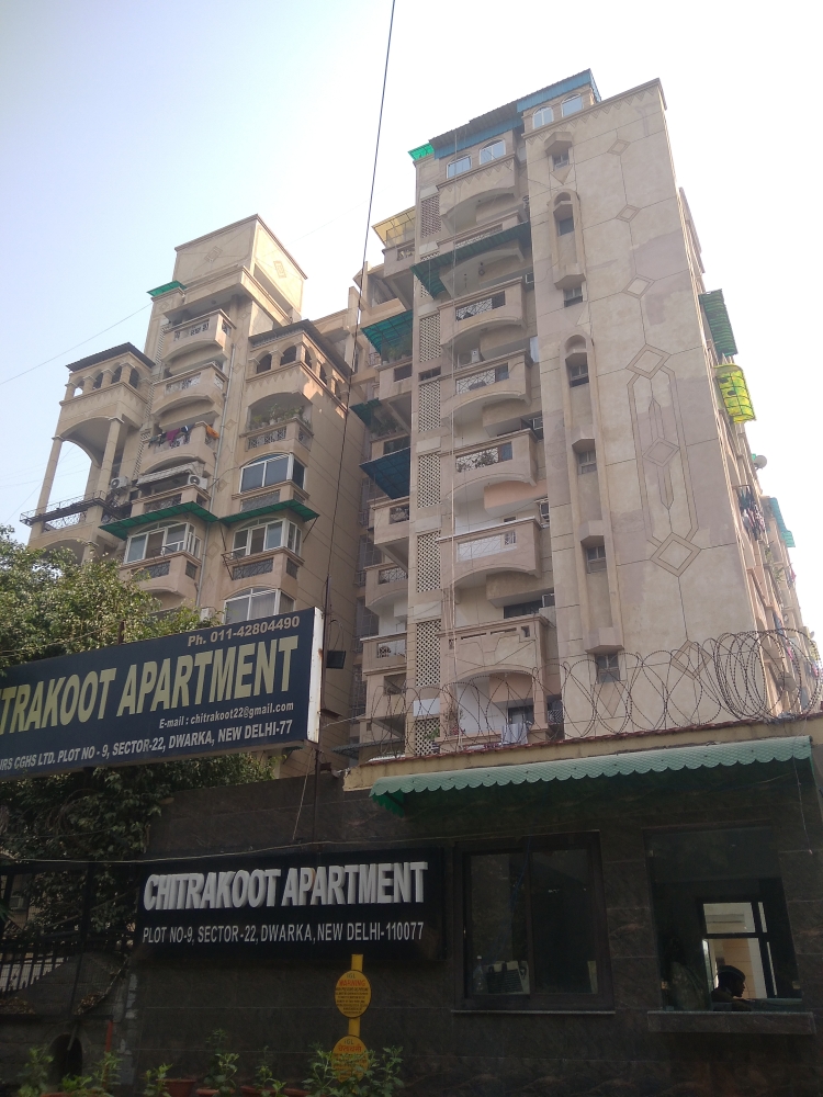 3 bhk flat for sale in Chitrakoot Apartment Sector 22 Dwarka Delhi