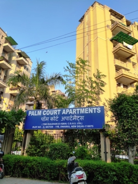 3 bhk flat for sale in Palm Court Apartment1